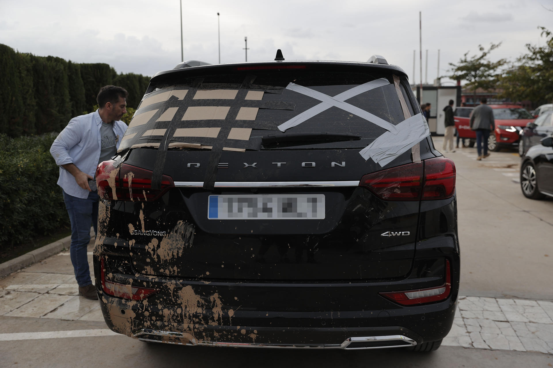 Liberaron al voluntario que golpeó el carro de Pedro Sánchez en Paiporta