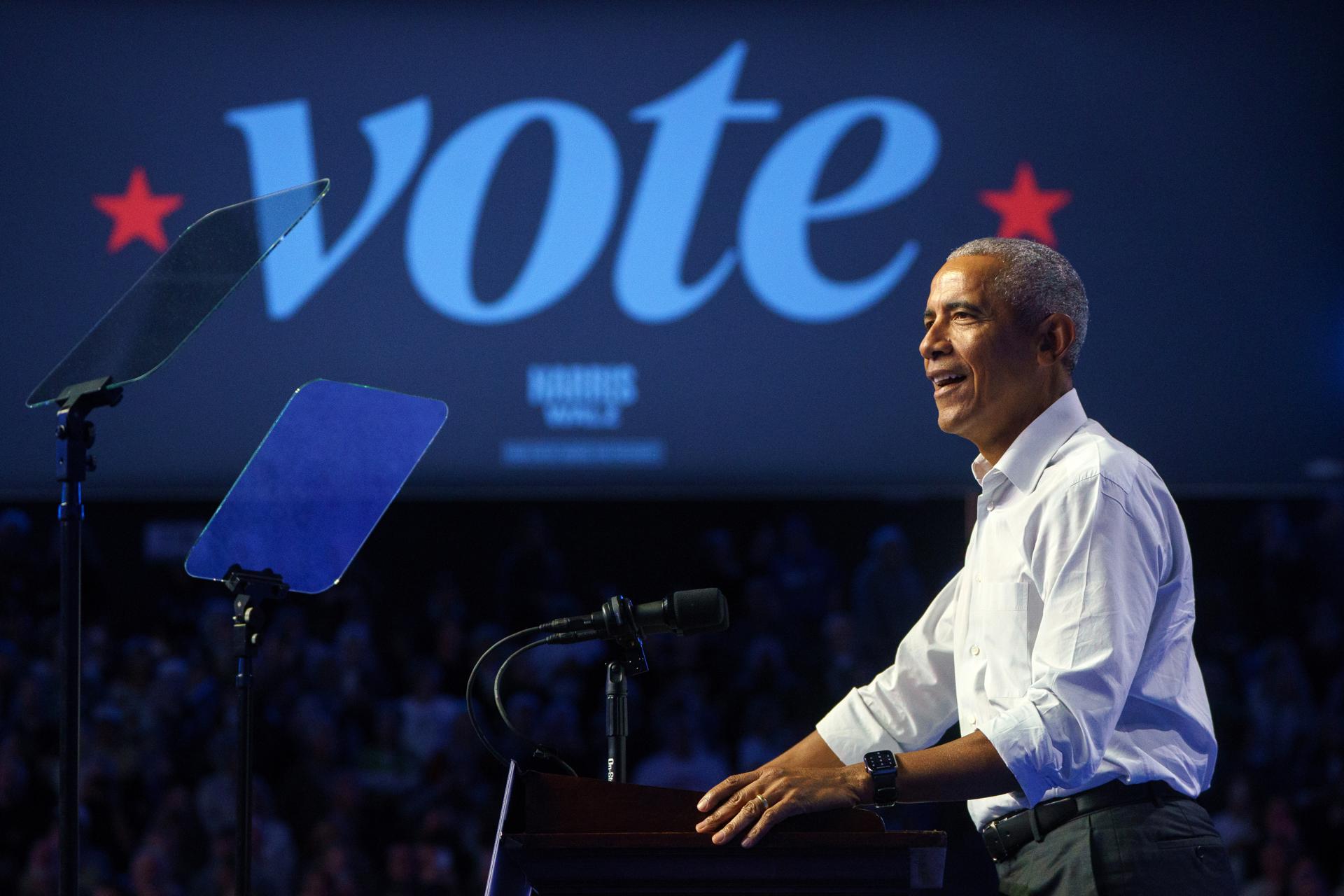 Barack Obama cree que el conteo electoral podría tardar varios días como en 2020