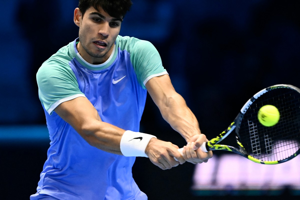 Alcaraz cayó contra Ruud en su estreno de las Finales ATP de Turín