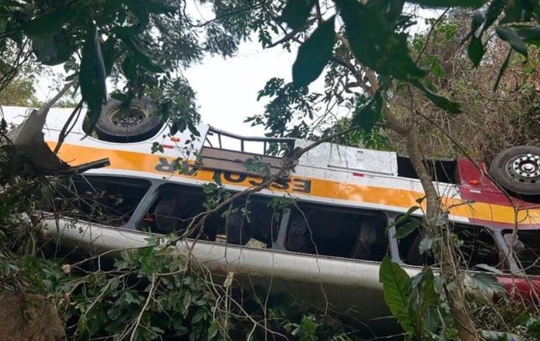 Tragedia en Brasil: Murieron al menos 23 personas en un accidente de autobús escolar