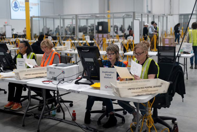 Las IMÁGENES más llamativas que deja la jornada electoral en Estados Unidos