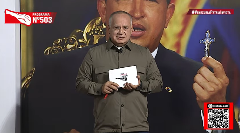 Diosdado Cabello informó que trabajador de “Con el mazo dando” murió tras accidente en el set 