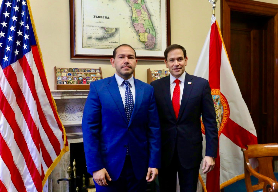 Marco Aurelio Quiñones aplaudió nominación de Marco Rubio como nuevo secretario de Estado de EEUU