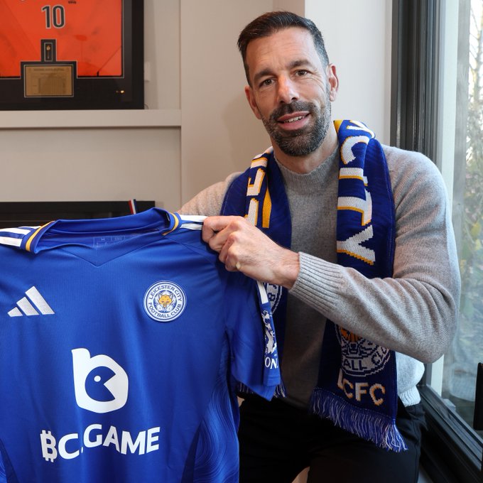 Ruud Van Nistelrooy, nuevo entrenador del Leicester