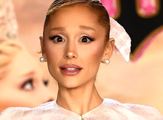 Ariana Grande preocupa por extremada delgadez en estreno de The Wicked (VIDEO)