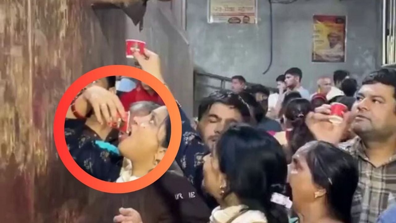 VIRAL: Creían beber agua bendita y era el líquido que caía del aire acondicionado (VIDEO)