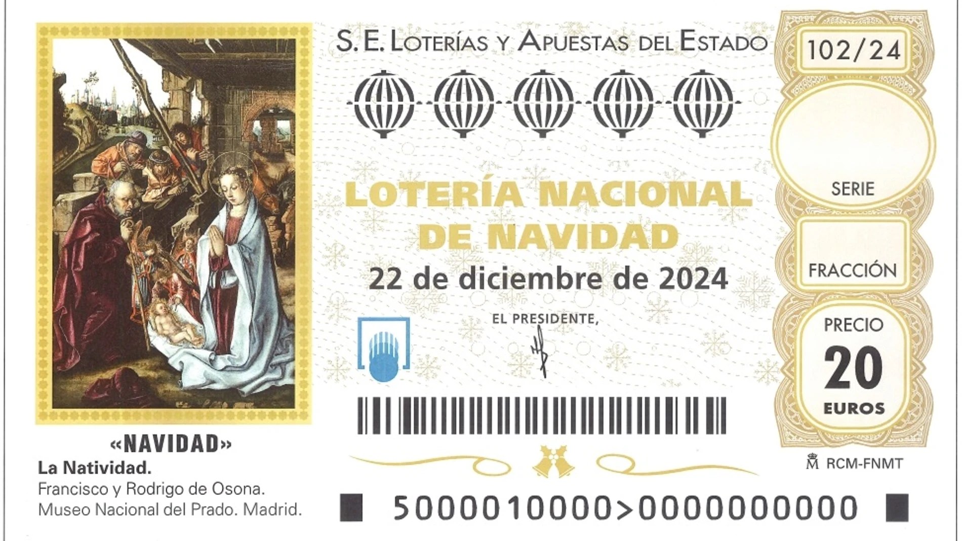 ¿Cómo y quién elige la imagen que llevan los décimos de la Lotería de Navidad 2024 de España?