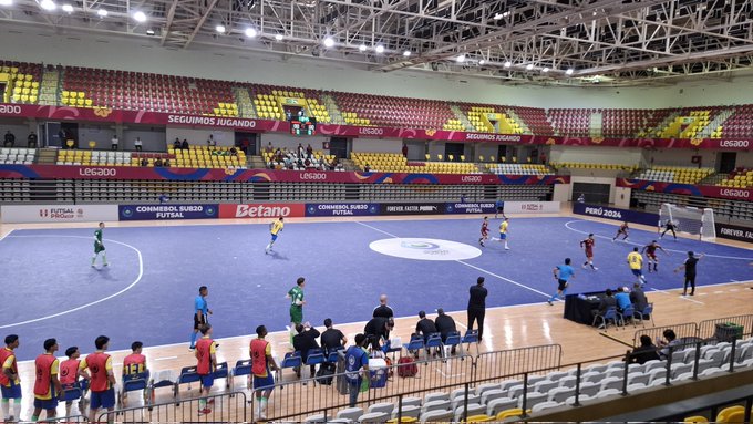 Brasil sacó la casta y se impuso sobre la Vinotinto en el Sudamericano de Futsal Sub-20