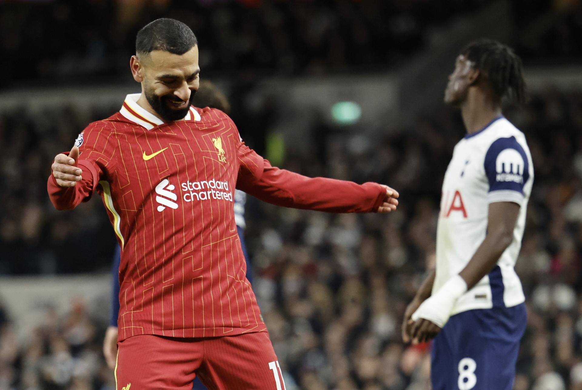 Liverpool destrozó al Tottenham con una exhibición de Salah