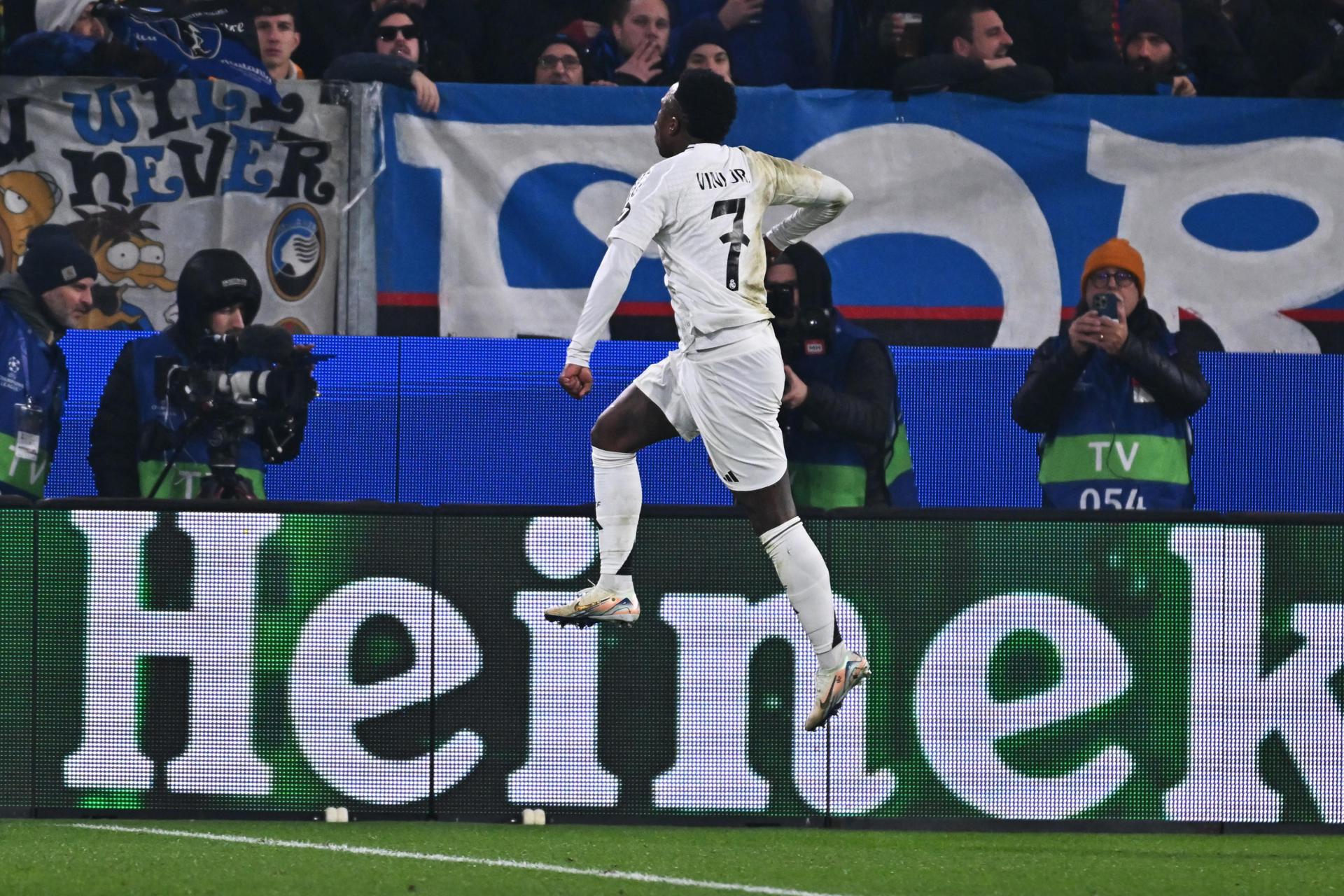 Vinicius y Bellingham revivieron al Real Madrid ante el Atalanta