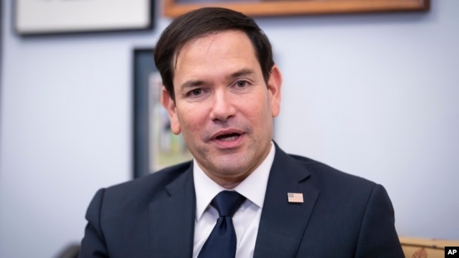 Marco Rubio se prepara para desafiar a China en su audiencia de confirmación como secretario de Estado