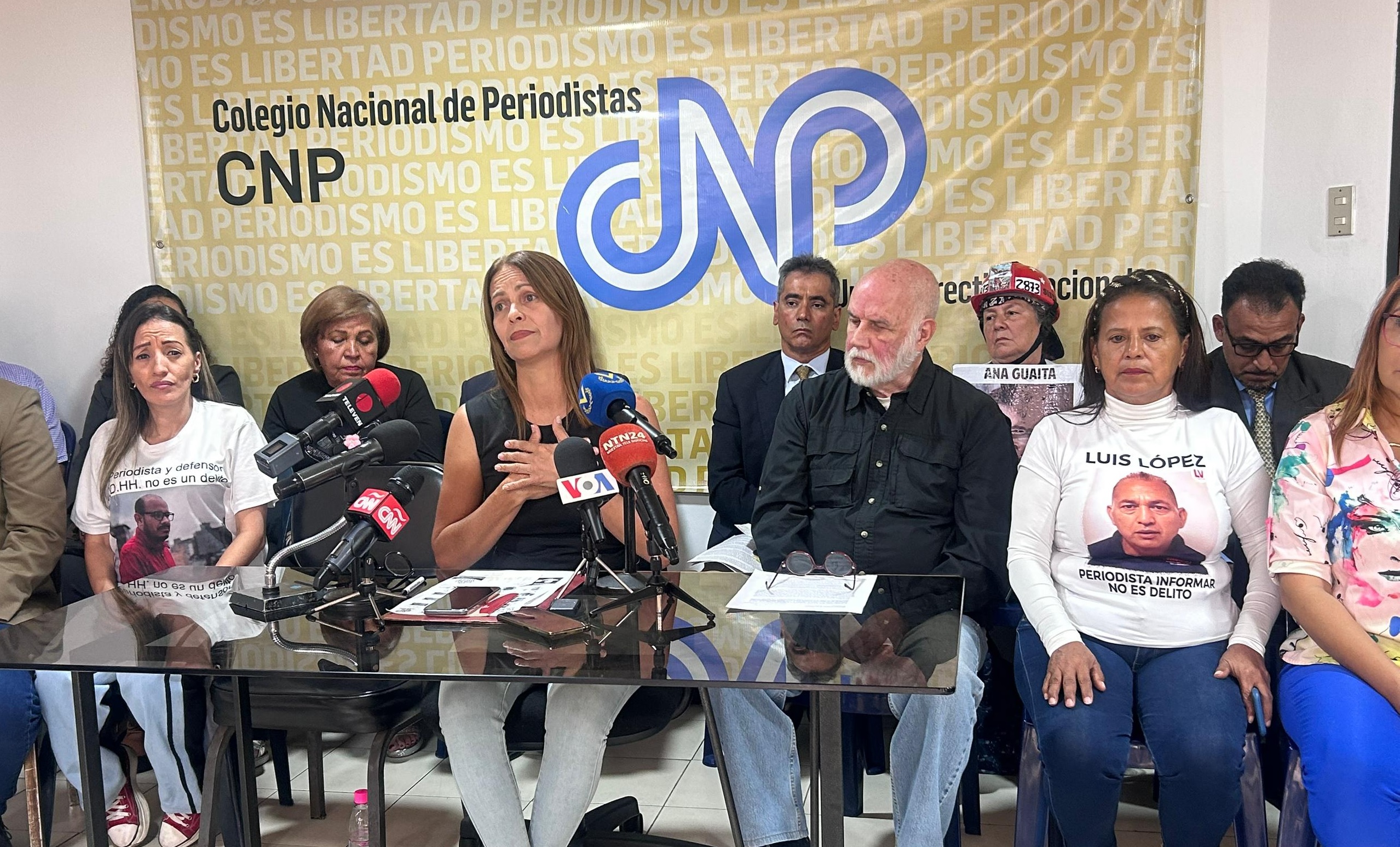 CNP exige liberación de periodistas y trabajadores de la prensa detenidos por razones políticas