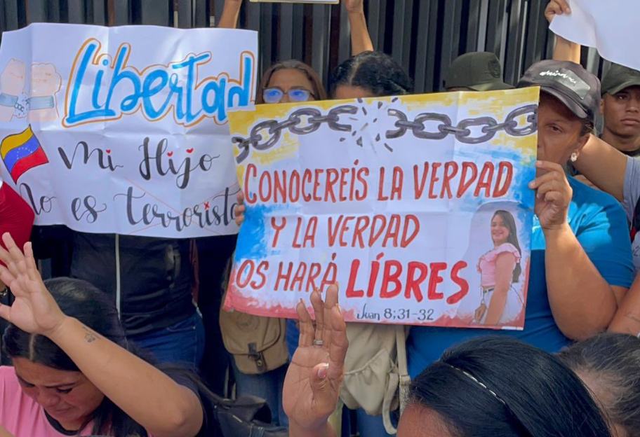 OVP subrayó que todavía quedan 40 adolescentes detenidos tras la excarcelación de Mariana González