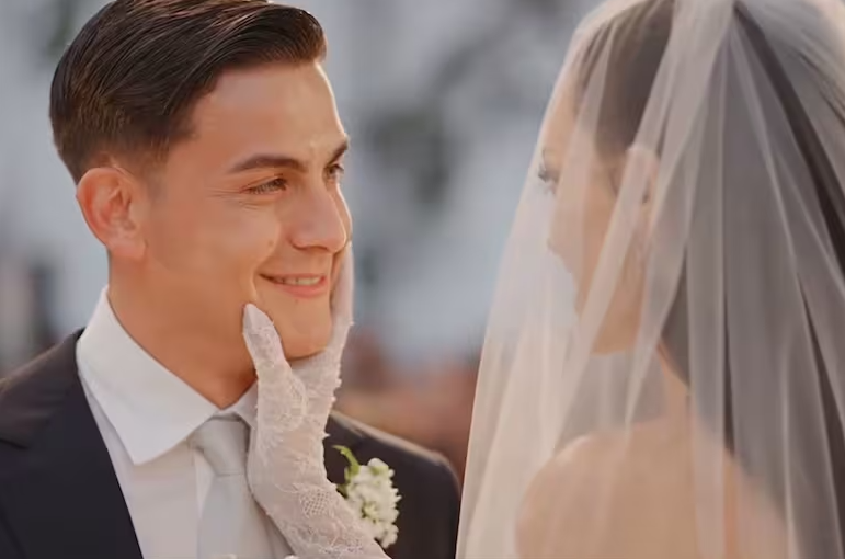 Oriana Sabatini y Paulo Dybala conmovieron a todos con un VIDEO inédito de su boda