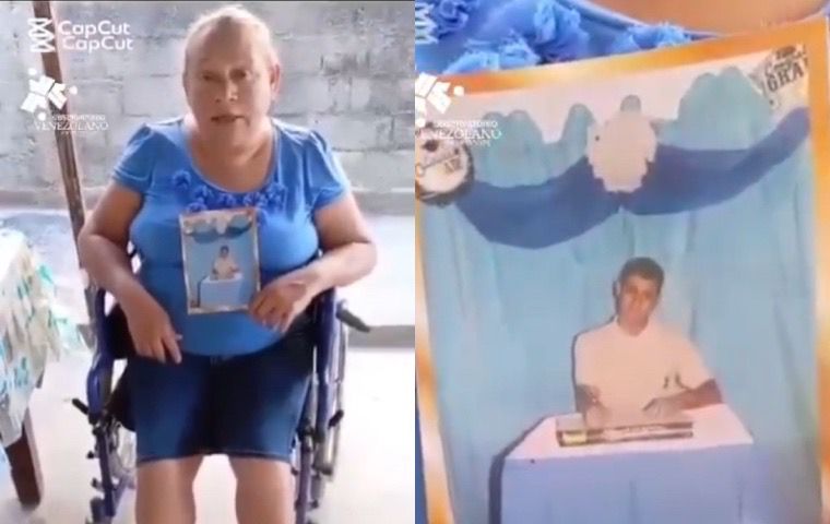 La súplica de una madre que lucha por la libertad de su hijo adolescente detenido en Lara (Video)