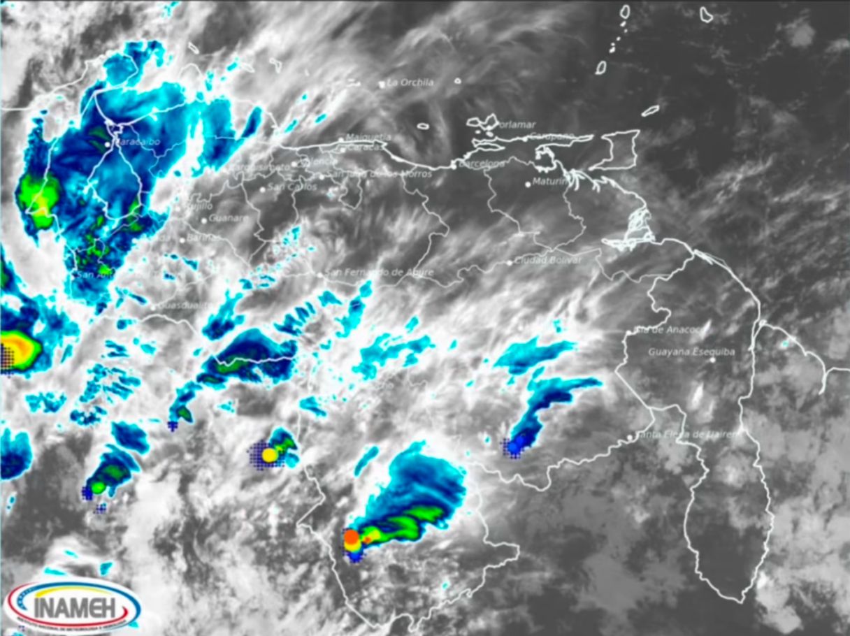 Inameh prevé cielo con poca nubosidad y lloviznas en gran parte del país este #23Dic