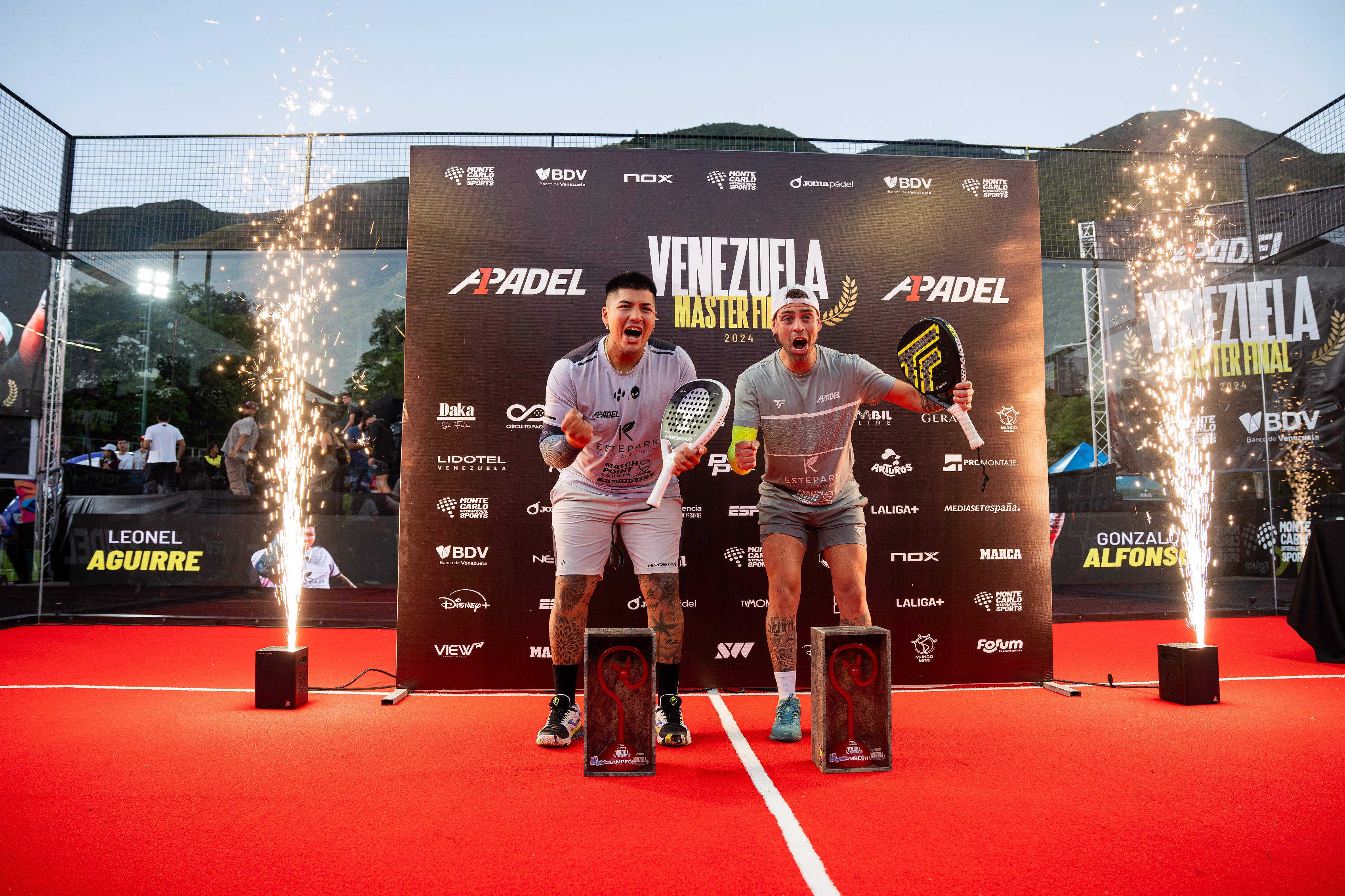 Gonza Alfonso y Tolito Aguirre, campeones del Máster Final A1 Padel