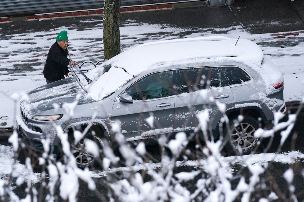 Nueva York y Boston celebran la primera Navidad blanca en 15 años