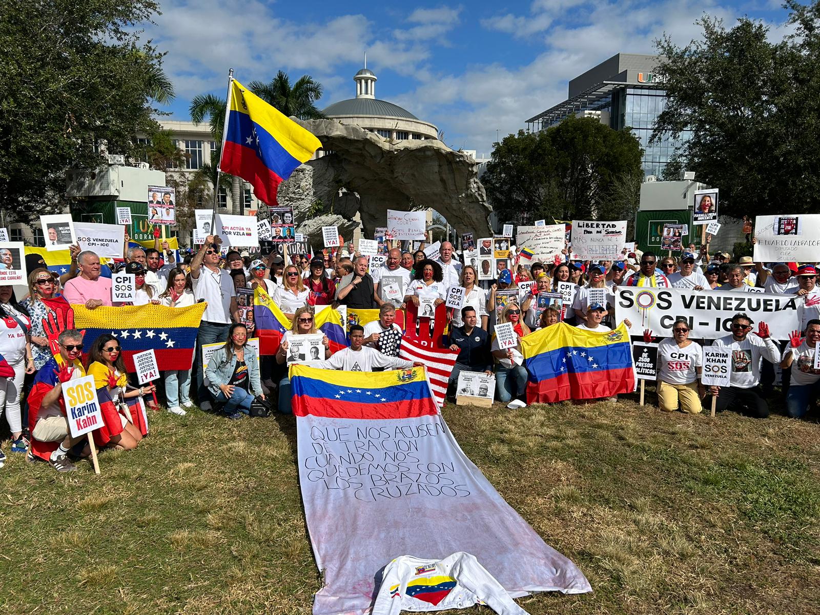 Coordinadora de la Plataforma Unitaria en Miami pidió a la CPI tomar acción inmediata por crímenes en Venezuela (Video)