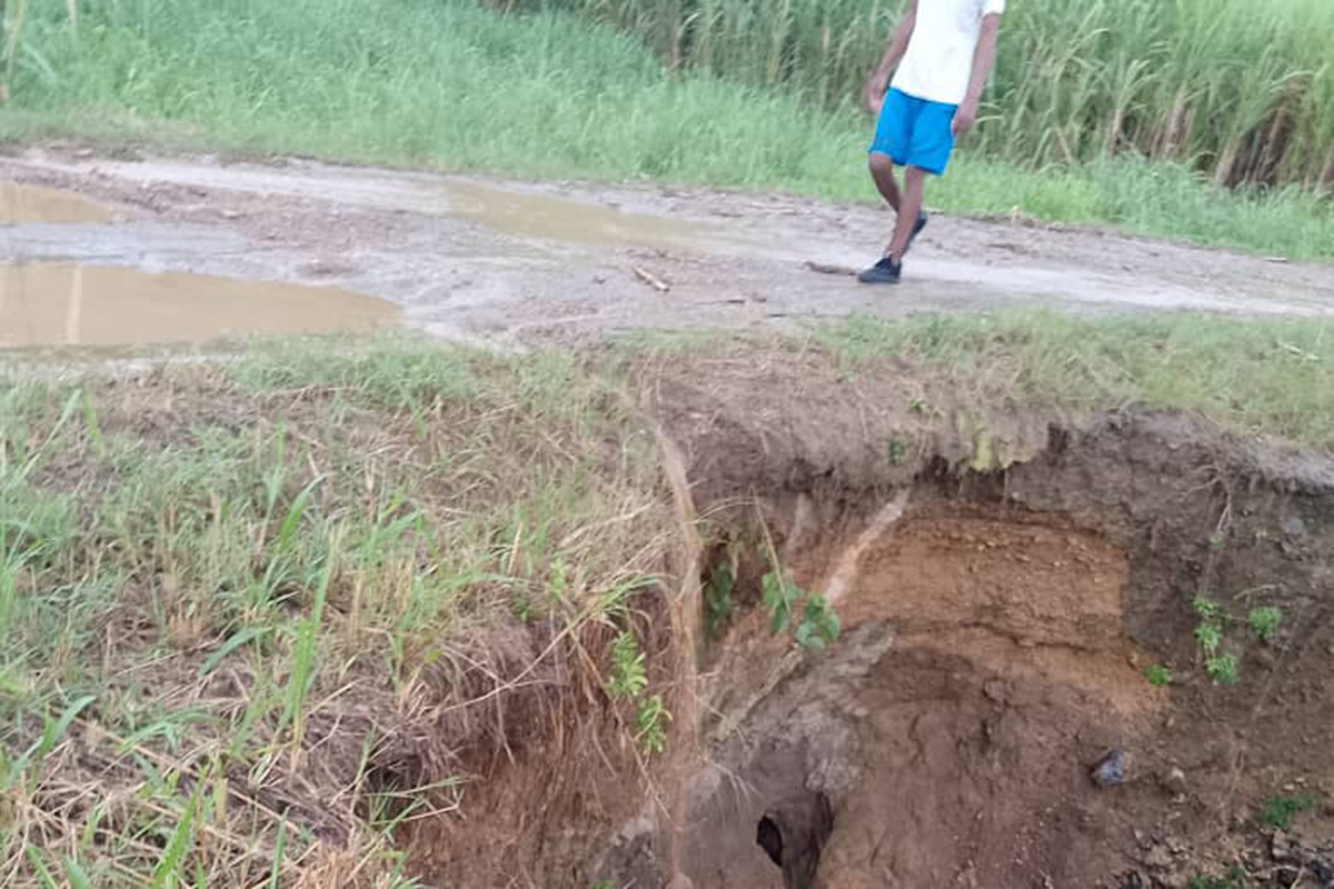 Habitantes del municipio Montes en Sucre denunciaron fallas en la vía agrícola