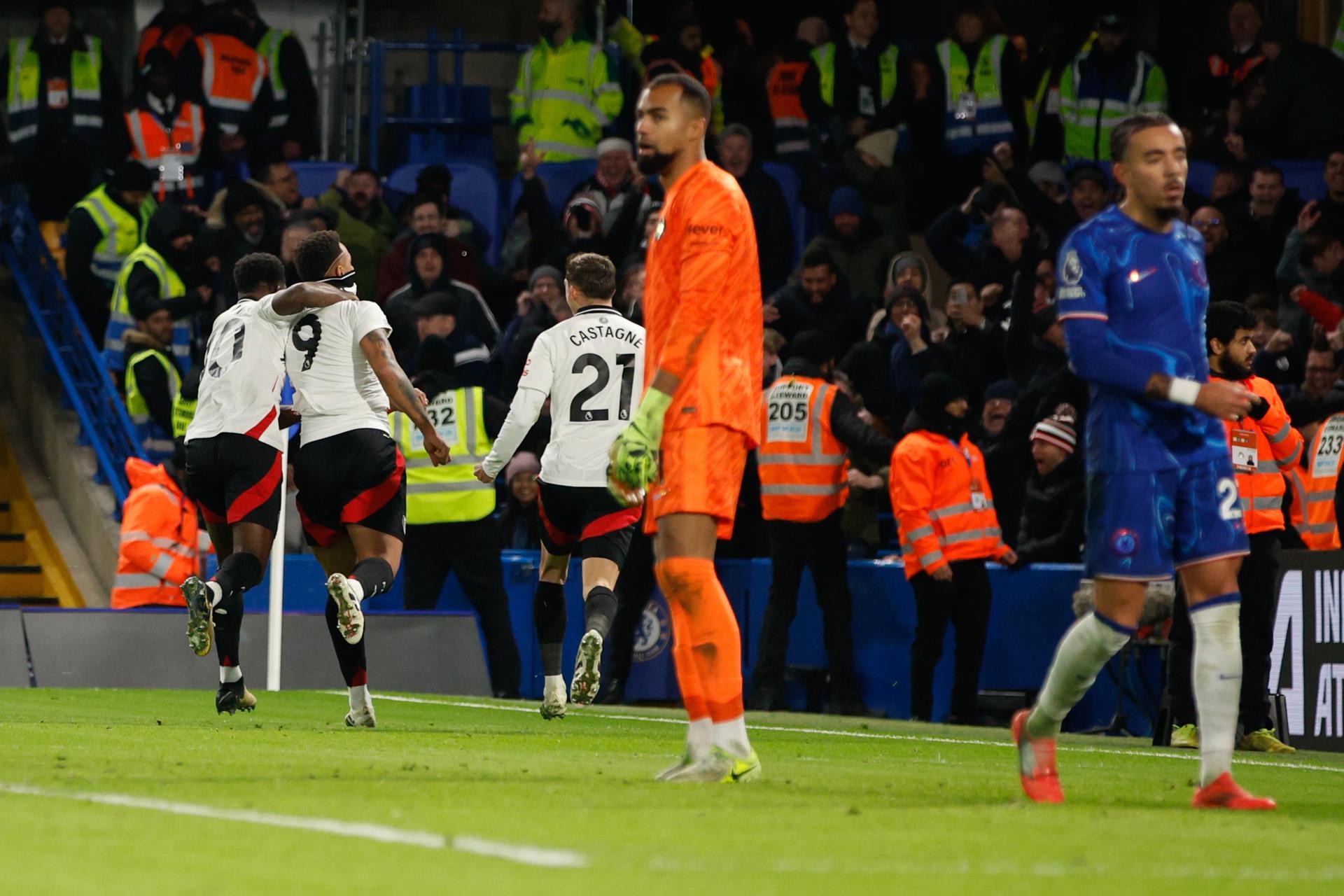 Remontada del Fulham en el descuento frenó pelea del Chelsea por la Premier