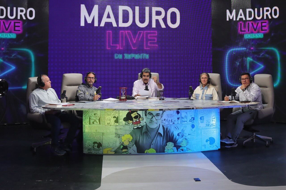 Maduro volvió a prender las alarmas ante la cercanía del Comando Sur de EEUU en su “patio trasero”