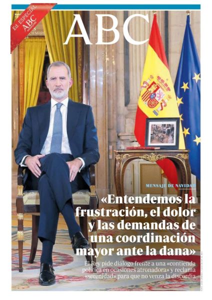 Portadas de la prensa internacional de este miércoles 25 de diciembre de 2024