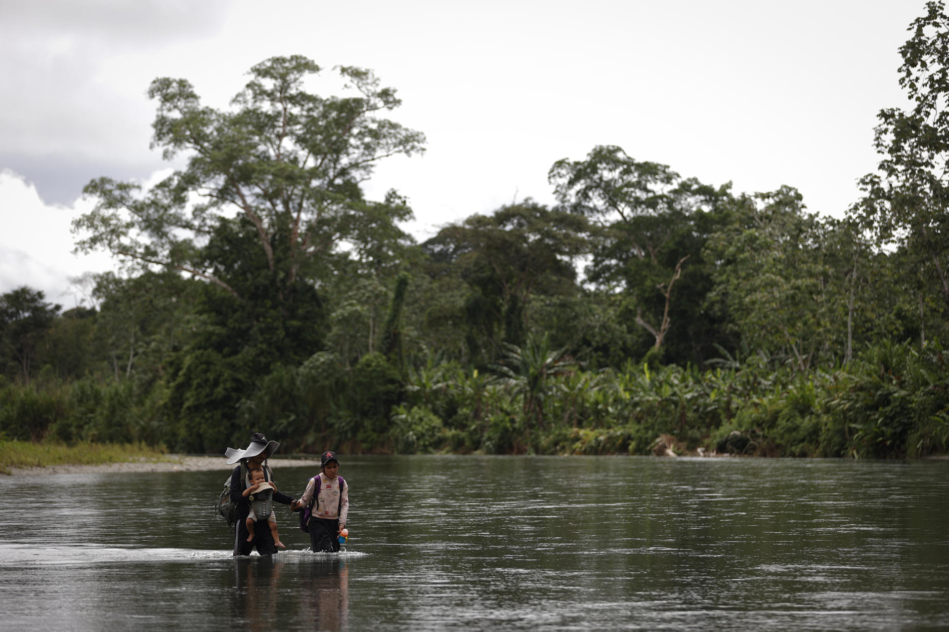 Cruce de migrantes por la selva del Darién cayó más de un 90 % los primeros días de 2025