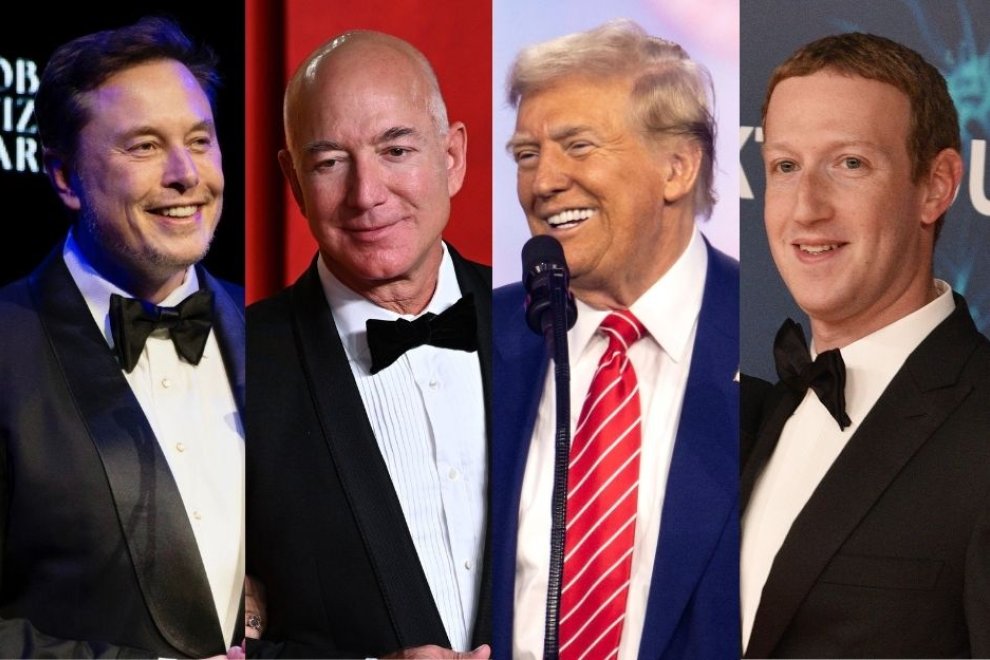 Elon Musk, Mark Zuckerberg y Jeff Bezos estarán presentes en el acto de investidura de Donald Trump