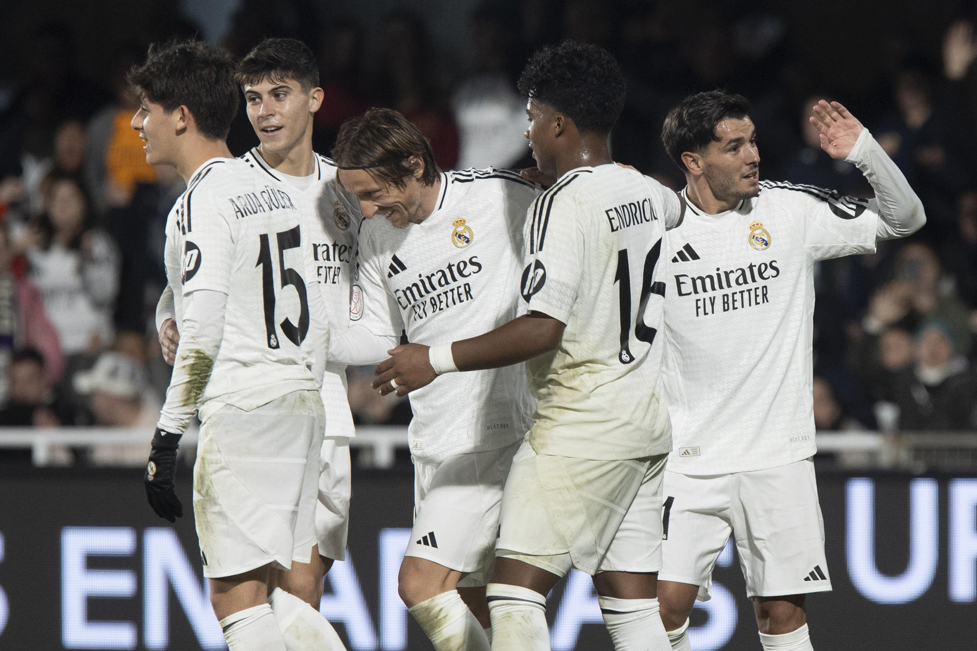 Real Madrid se metió en octavos de la Copa del Rey tras golear al Deportiva Minera