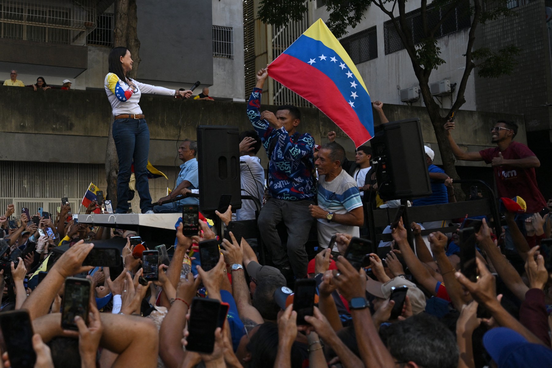 Captaron EN VIDEO momento en que secuestraron a María Corina Machado 