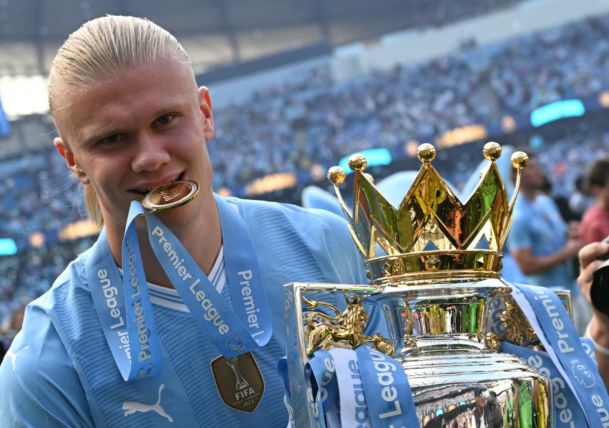 Erling Haaland renovó con Manchester City por muchos años