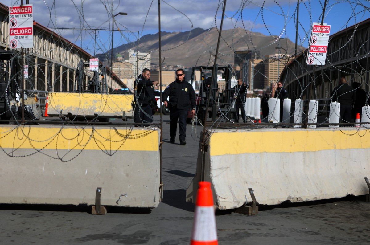 EEUU reforzó seguridad en su frontera con México previo a la investidura de Donald Trump