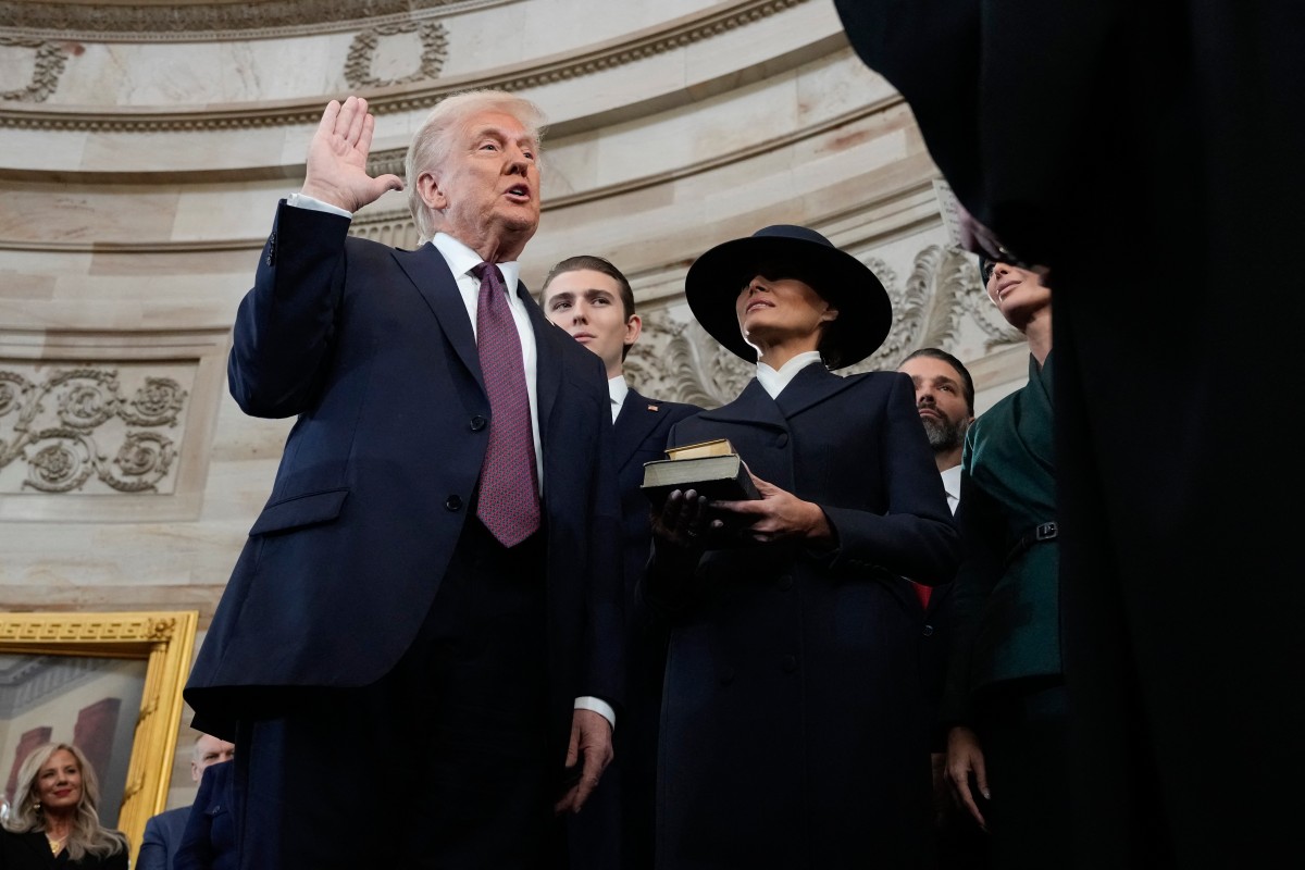 Del sombrero de Melania al saludo de Musk: los siete momentos de la investidura de Trump