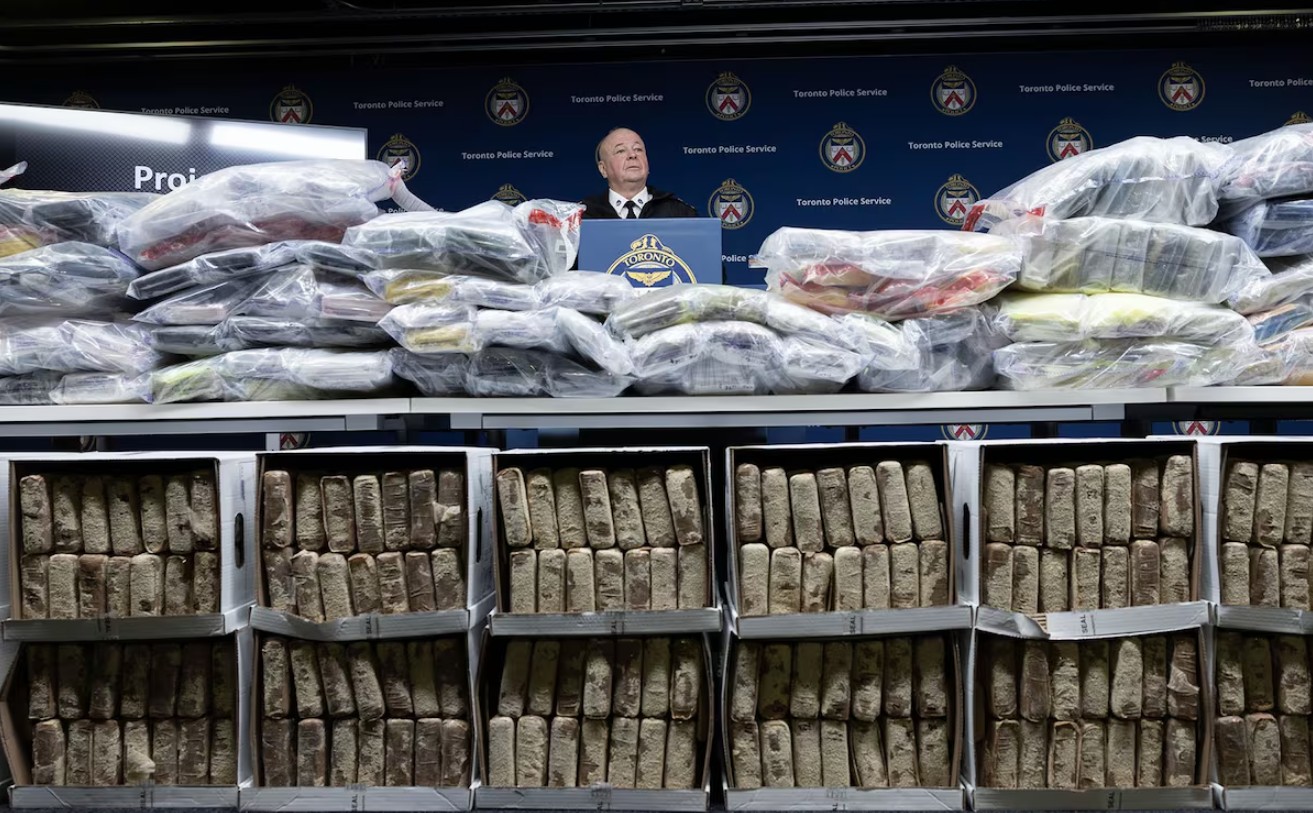 Canadá decomisó 835 kilos de cocaína al Cartel Jalisco Nueva Generación