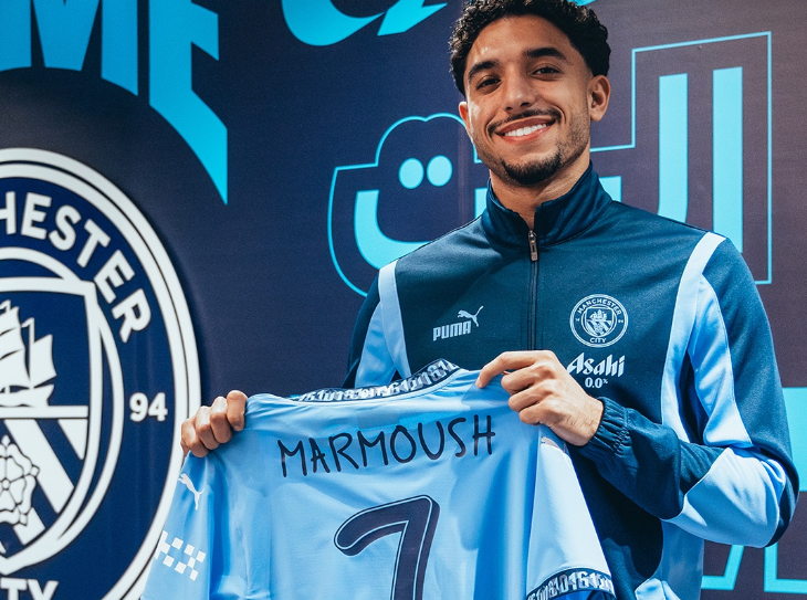 Manchester City fichó al delantero egipcio Omar Marmoush