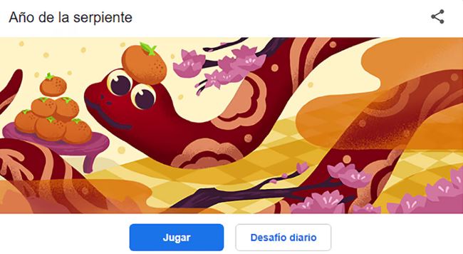 Google celebra el Año Nuevo Chino con un divertido doodle interactivo