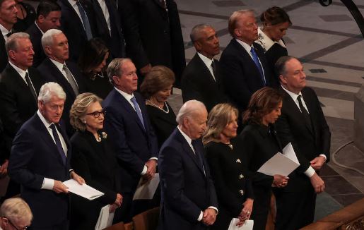 Funeral de Jimmy Carter reunió a cinco expresidentes de Estados Unidos: un evento histórico poco frecuente