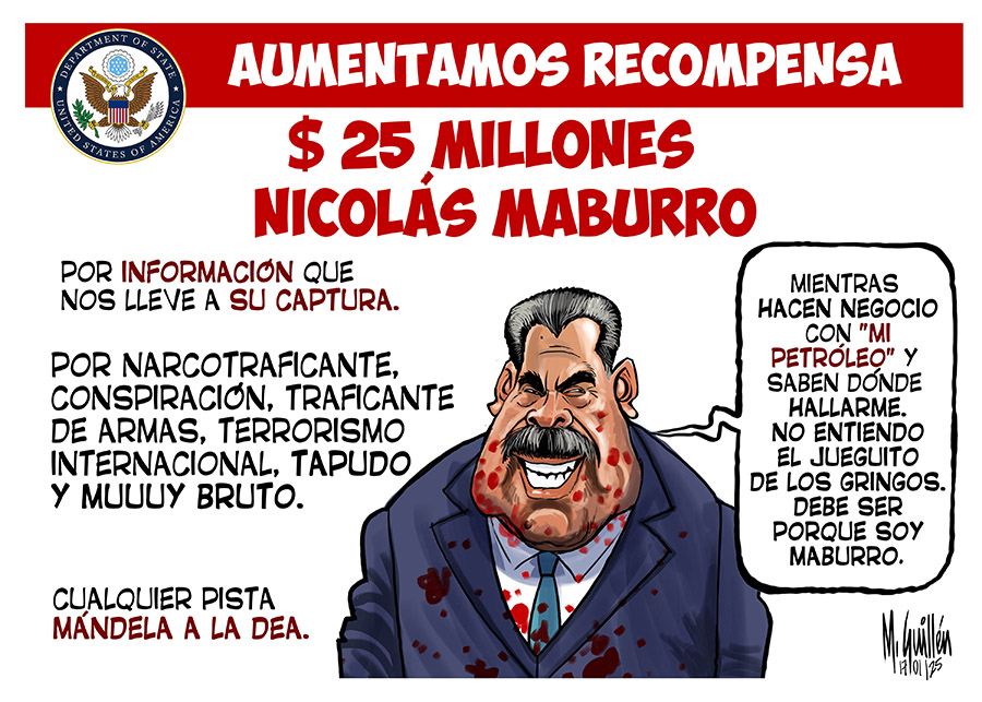 Caricaturas de este sábado 18 de enero de 2025