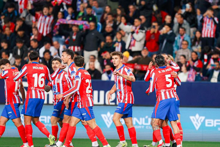 Atlético de Madrid clasificó a octavos de final de la Copa del Rey tras vencer a Marbella