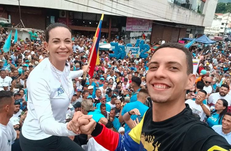 “Gabito tiene siete meses secuestrado”: María Corina Machado exige libertad para periodista de Vente Venezuela