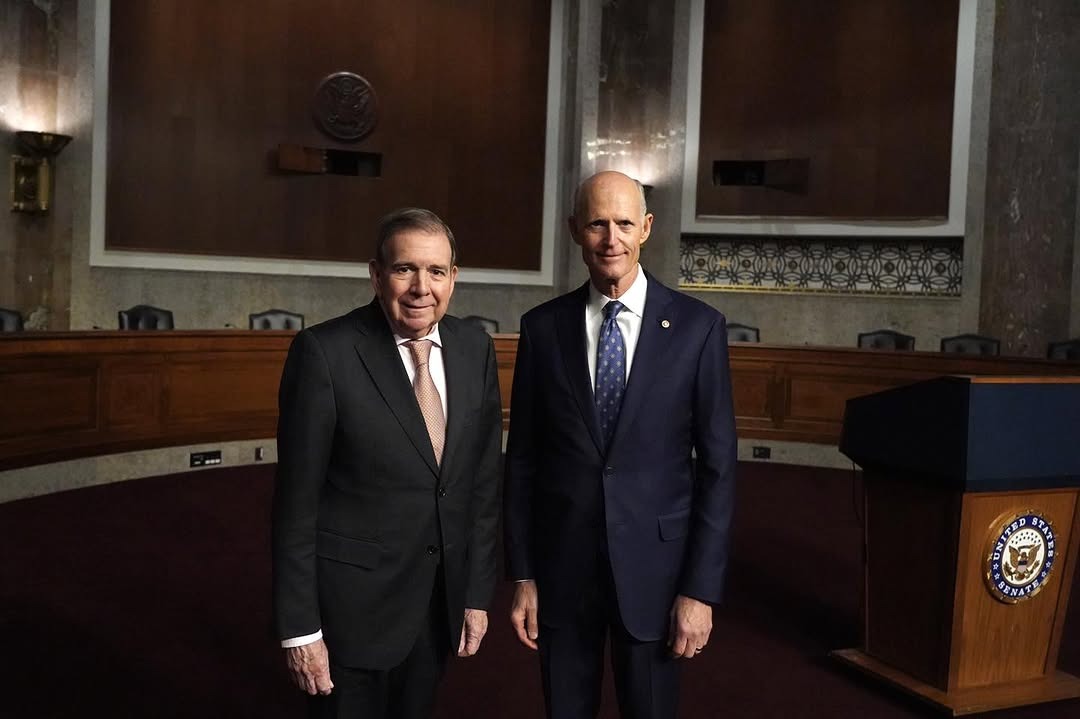 Rick Scott, acompañado por Edmundo González, afirmó que no tomará amenazas de Nicolás Maduro a la ligera