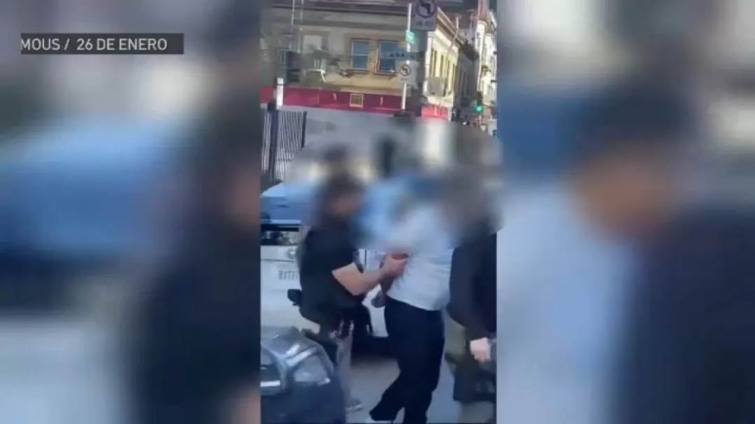 VIDEO: Captan momento en el que un venezolano fue arrestado por el ICE en California