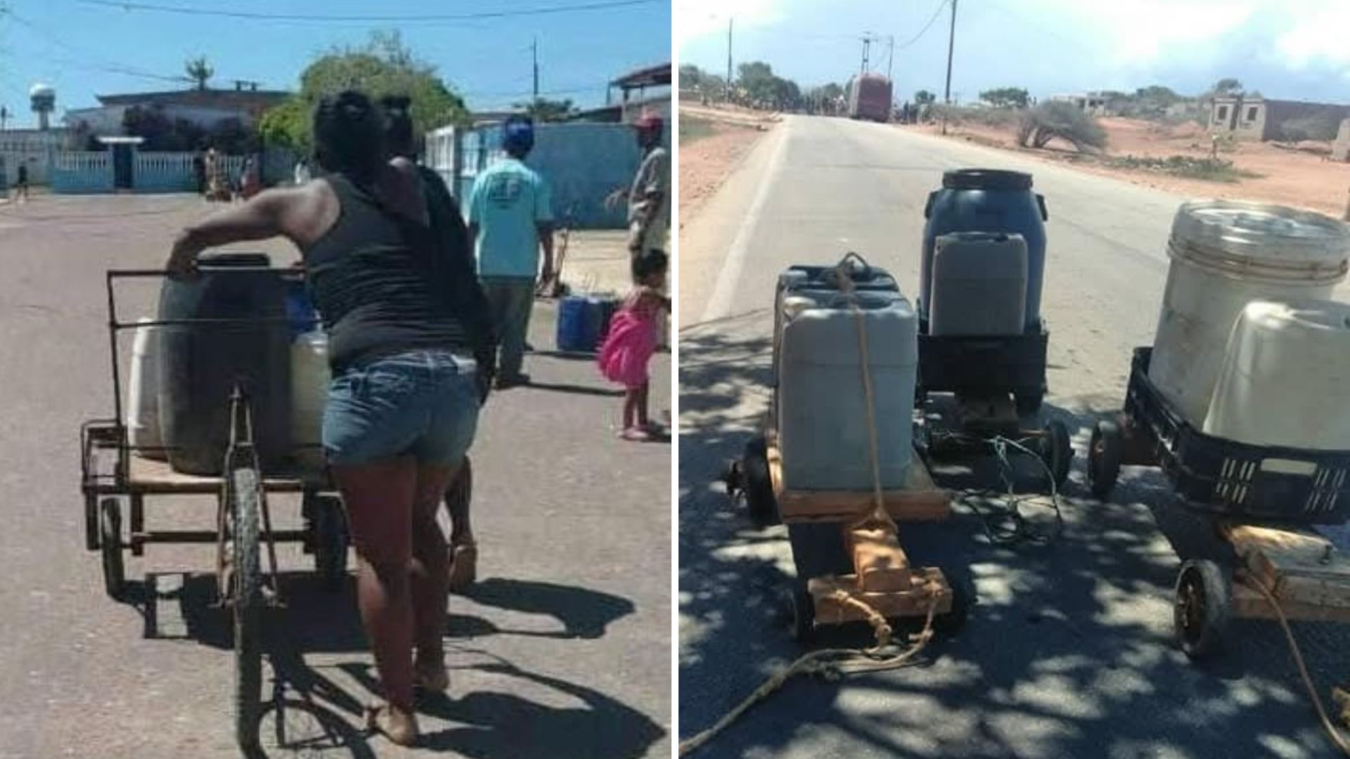 Solo en Venezuela: Las insólitas formas de resolver la escasez de agua en la isla de Coche