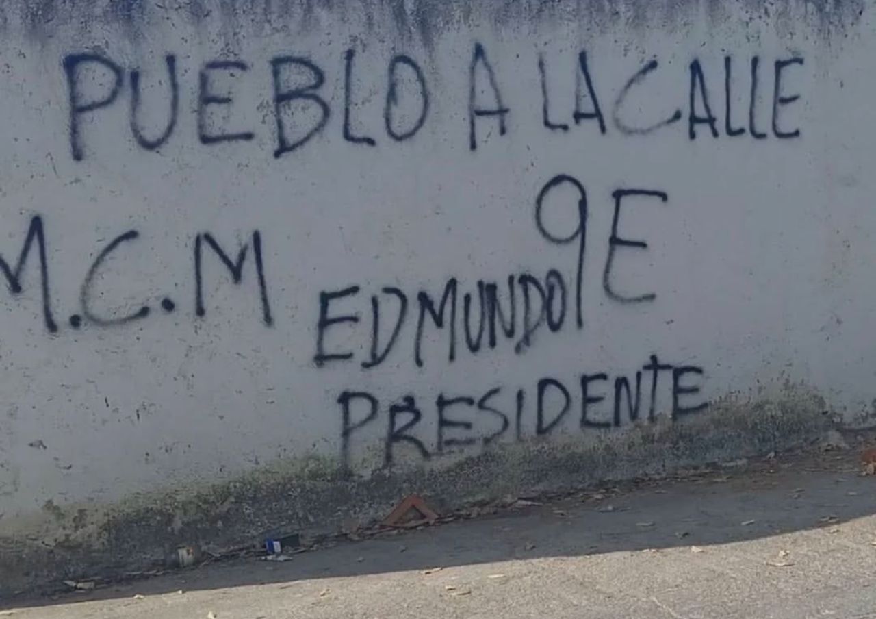 Paredes de Mario Briceño Iragorry en Aragua respaldan llamado para el #9Ene