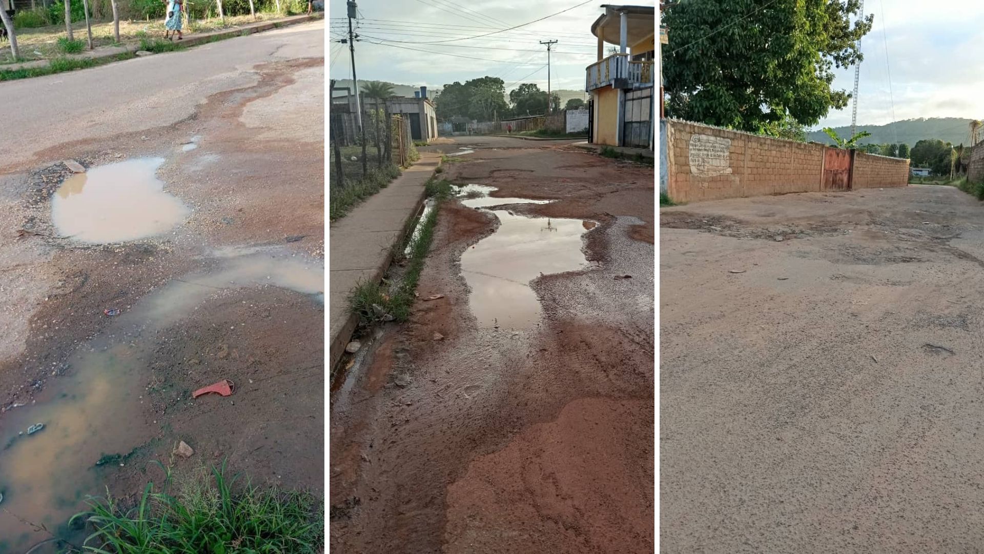 Calles de Casacoima en Delta Amacuro parecen un potrero