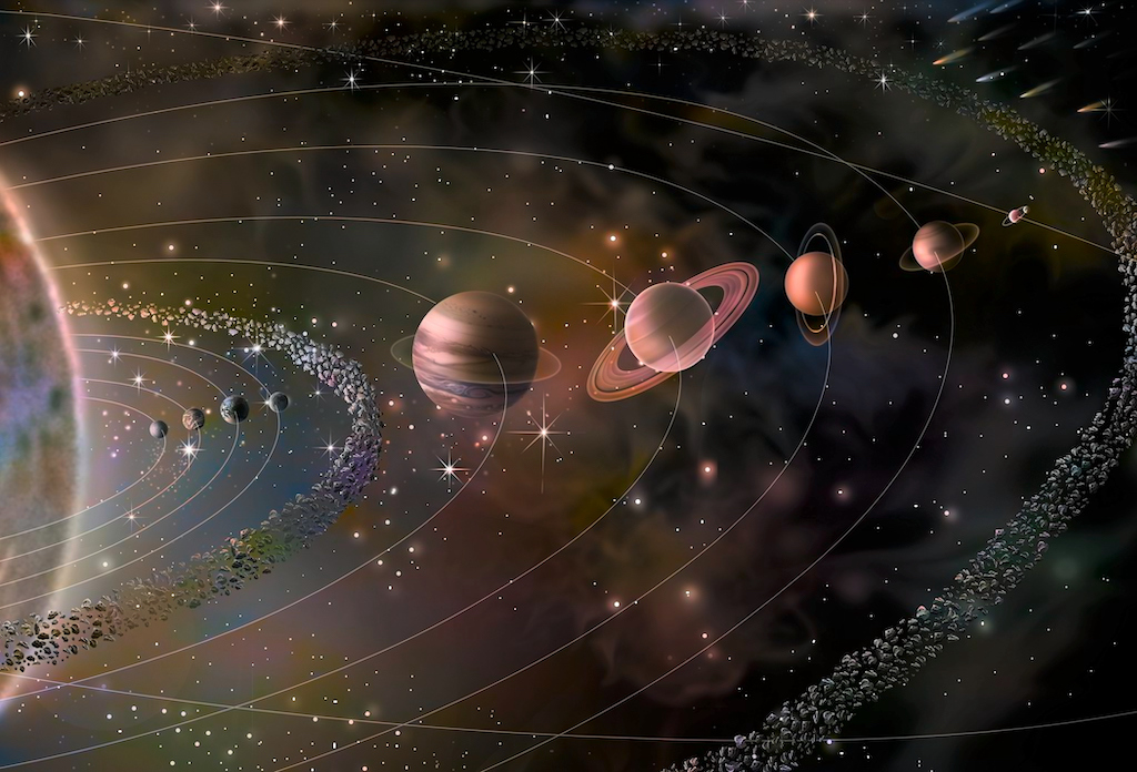 Revelan la estructura de 74 cinturones de cometas que están fuera del sistema solar