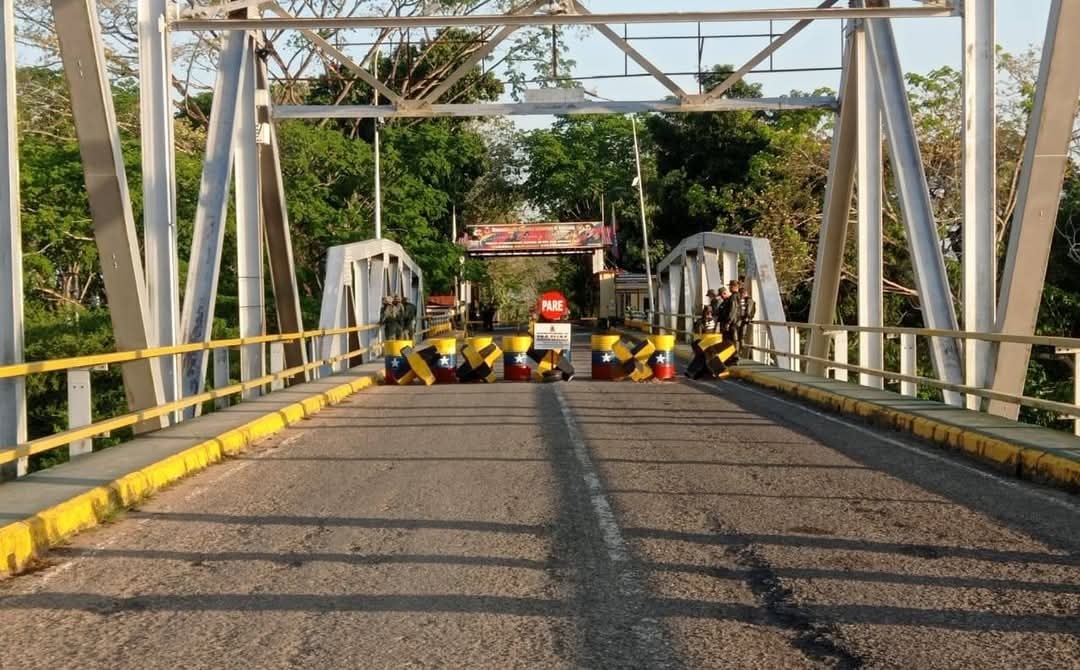 Frontera de Apure y Colombia se mantendrá cerrada desde el viernes 10 al lunes 13 de enero