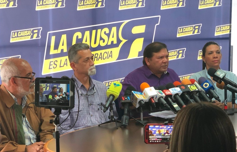 La Causa R rechazó convocatoria del chavismo a una farsa electoral prevista para el #27Abr