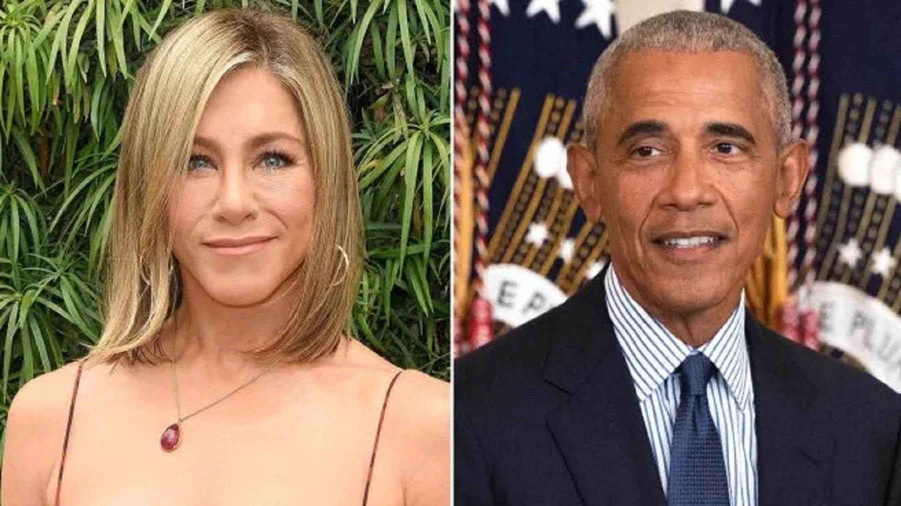 Rumores de romance entre Jennifer Aniston y Barack Obama: chat confirmaría el affaire del expresidente